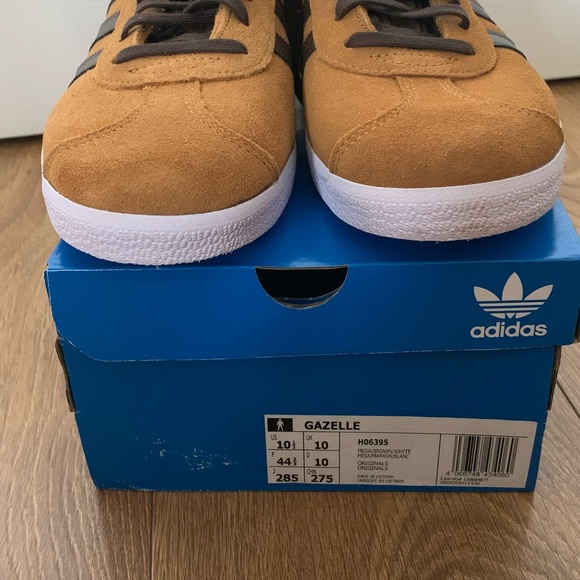 Adidas Gazelle H06395 Originals Brown Trainers - Picture 3 of 4